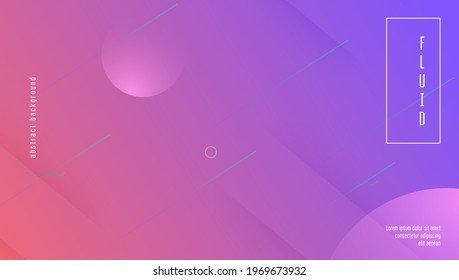 Digitales Poster. Helles Papier. Regenbogenformen. Flow Modern Design. Art Landing Page. Minimaler Flyer. Frequenzeinladung. violette grafische Abdeckung. Violett Digital Poster