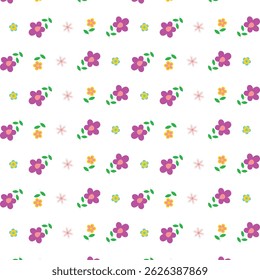 Digital print Design Flower Pattern