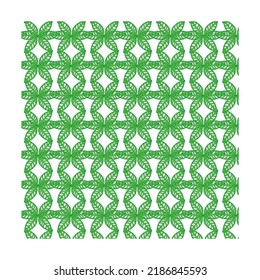 Diseño de impresión digital, hojas verdes, arte