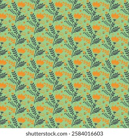 digital print floral seamless pattern for bedding wallpaper and textile fashion applications