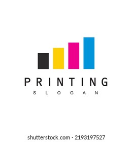 Digital Print Logo Design Template 