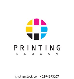 Digital Print Logo Design Template