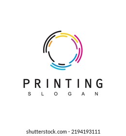 Digital Print Logo Design Template