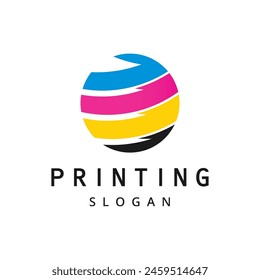 Digital Print Logo Design Template