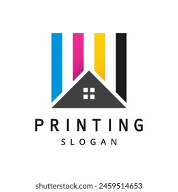Digital Print Logo Design Template