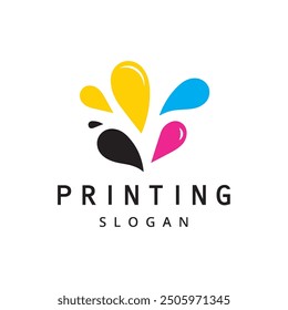 Digital Print Logo Design Template