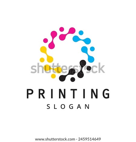 Digital Print Logo Design Template