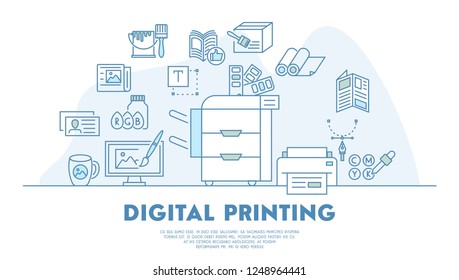 Digital Printing Concept Design