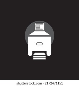 Digital printing concept illustration Free Vector