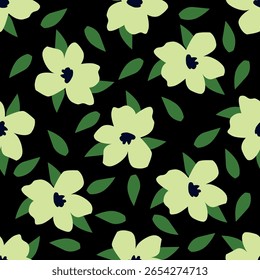 Flor de Fondo de pantalla de patrón textil de impresión digital allover