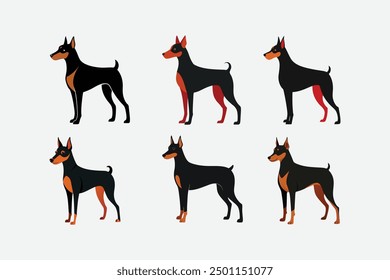 The digital product "Affenpinscher Dog vector artwork" is a graphic design file featuring a stylized, high-quality vector illustration of an Affenpinscher dog.