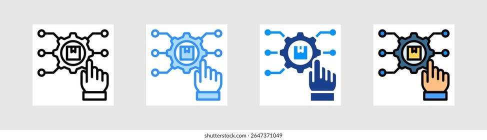 Digital Product Icon Collection Set Multiple Style