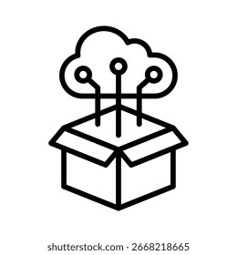 Elemento de icono de Producto digital para el diseño