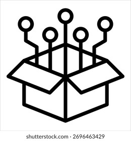 Elemento de icono de Producto digital para diseño