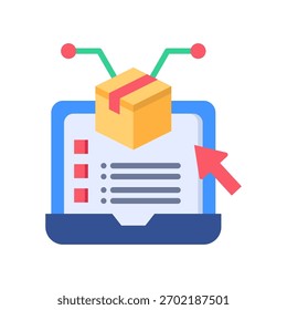 Digital Product Icon Glyph Vector Illustration