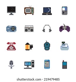 Digital Products Pixel Icons