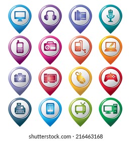 Digital Products Pointer Icons
