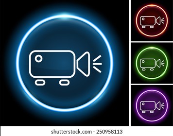Digital Projector on  Color Round Buttons