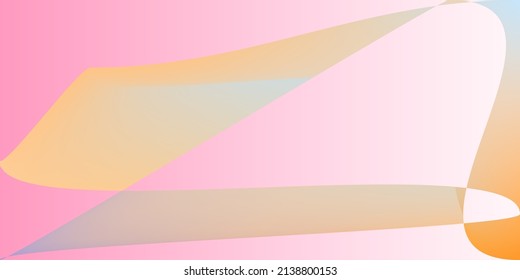 Digital Psychedelic Shape Pink Modern Gradient Mesh. Futuristic Minimal Technology Dynamic Smooth Surface. Multicolor Smooth Color Rainbow Original Background. Pastel Layers Fluid Neon Illustration.