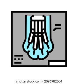 digital radiology color icon vector. digital radiology sign. isolated symbol illustration