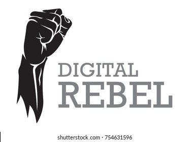 Digital Rebel fist