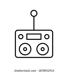 Digital Remote Control line icon