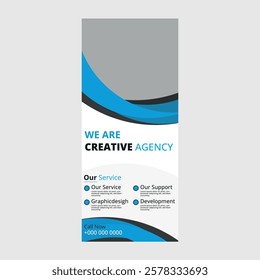 digital rollup banner design template