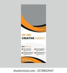digital rollup banner design template