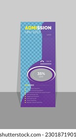 Digital Rool Up banner, Modern, Simple, Creative , Standard, Roll Up Banner, Attractive, Effective, Gorgeous, Travel, education, Real Estate, Company, Office, Corporate