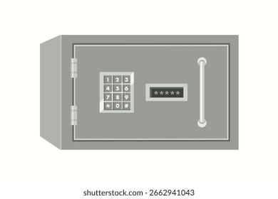 Caja fuerte digital. Caja fuerte privada. Código de la caja de dinero. Almacenamiento seguro de documentos. Caja de dinero en efectivo. Casillero de dinero.