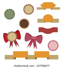 digital scrapbooking kit: old paper - different aged paper objects for your layouts