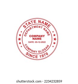 Digital Seal , Company Corporate Seal For Your Business Document Authentication - Document Seal