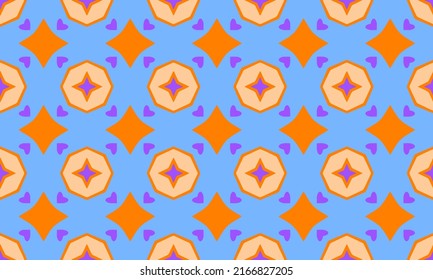 Digital seamless background. Abstract colorful illustration. Stylish vector pattern for design.