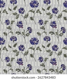 Digital seamless pattern artwork design