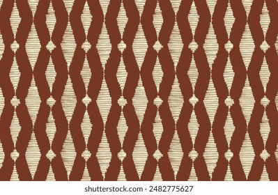 Digital seamless pattern tribal style in vector