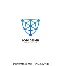 Digital Secure Protection Logo Design