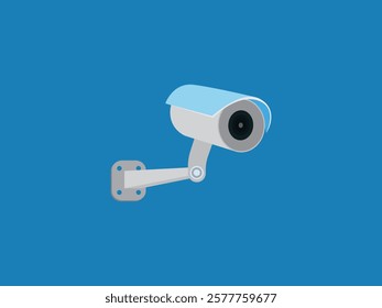 Digital Security Camera, CCTV SYP Home Secure Equipment. Realistic Dome Cam Single Isolated On Transparent Background. Safety Control And Crime Protect Concept. 3D Vector Illustration And Icon Vector.