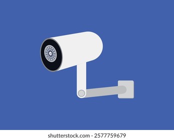 Digital Security Camera, CCTV SYP Home Secure Equipment. Realistic Dome Cam Single Isolated On Transparent Background. Safety Control And Crime Protect Concept. 3D Vector Illustration And Icon Vector.