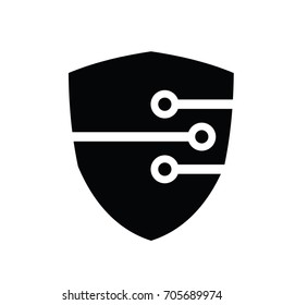 Digital Security Logo Vector