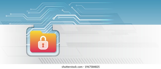 Digital security and network protection. Cyber security for internet projects. Antivirus technology web services.