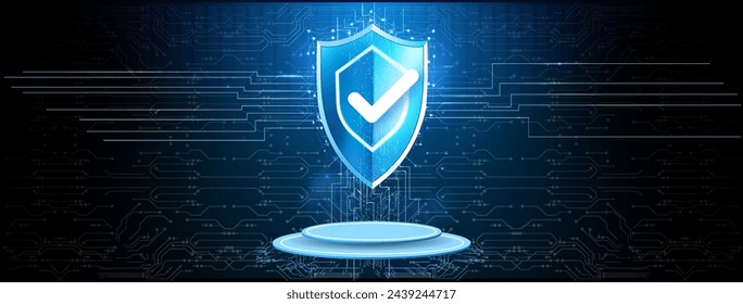 Digital Security Shield: A Symbol of Unbreachable Protection Amidst a Network of Encrypted Algorithms, Illuminating the Dark Web with Safety and Assurance