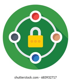 
Digital Security Vector Icon 
