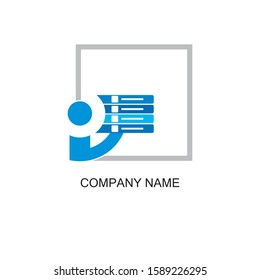 Digital Server Logo Icon Design