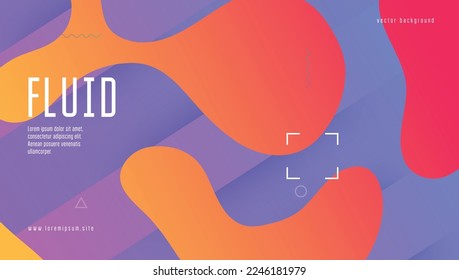 Digital Shape. Flow Neon Layout. Abstract Website. Art Landing Page. Plastic Page. Colorful Brochure. Gradient Flyer. Violet Mobile Design. Violet Digital Shape