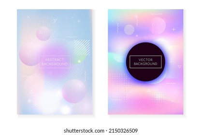 Digital Shape. Trendy Dots. Abstract Background. Shiny Futuristic Magazine. Violet Light Presentation. Memphis Flyer. Modern Texture. Round Banner. Blue Digital Shape