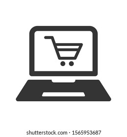 Digital shopping icon. vector designs