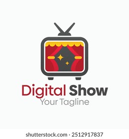 Digital Show Logo Design Template. Good for Business, Agency, Community and Organization