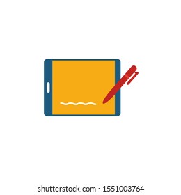 Digital Signature icon. Simple element from blockchain icons collection. Creative Digital Signature icon ui, ux, apps, software and infographics.