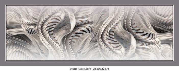 Diseño digital de la bufanda de seda con el patrón inconsútil de la materia textil