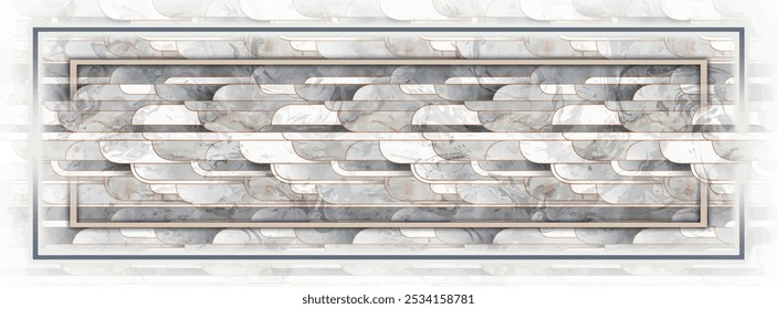 digital silk scarf design with seamless textile pattern